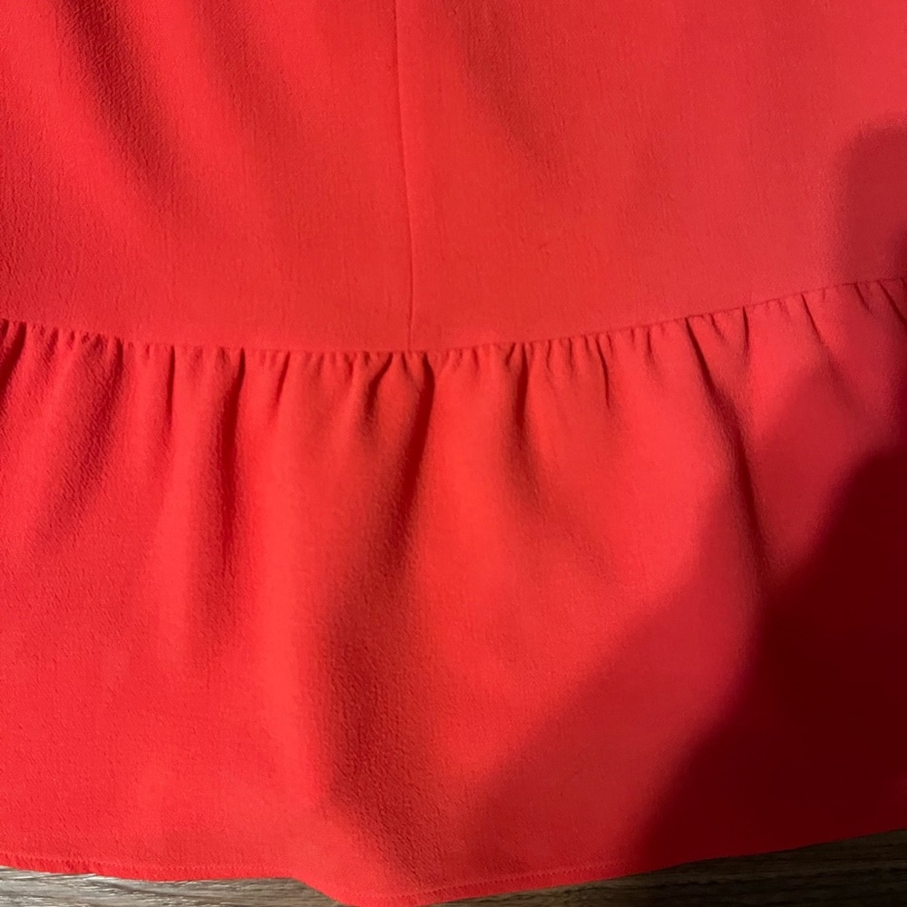Boden Red Ruffle Skirt - Picture 8 of 8